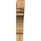 Ekena Millwork Olympic Block Rough Sawn Bracket, Western Red Cedar, 4"W x 22"D x 22"H BKT04X22X22OLY05RWR - alternate 3